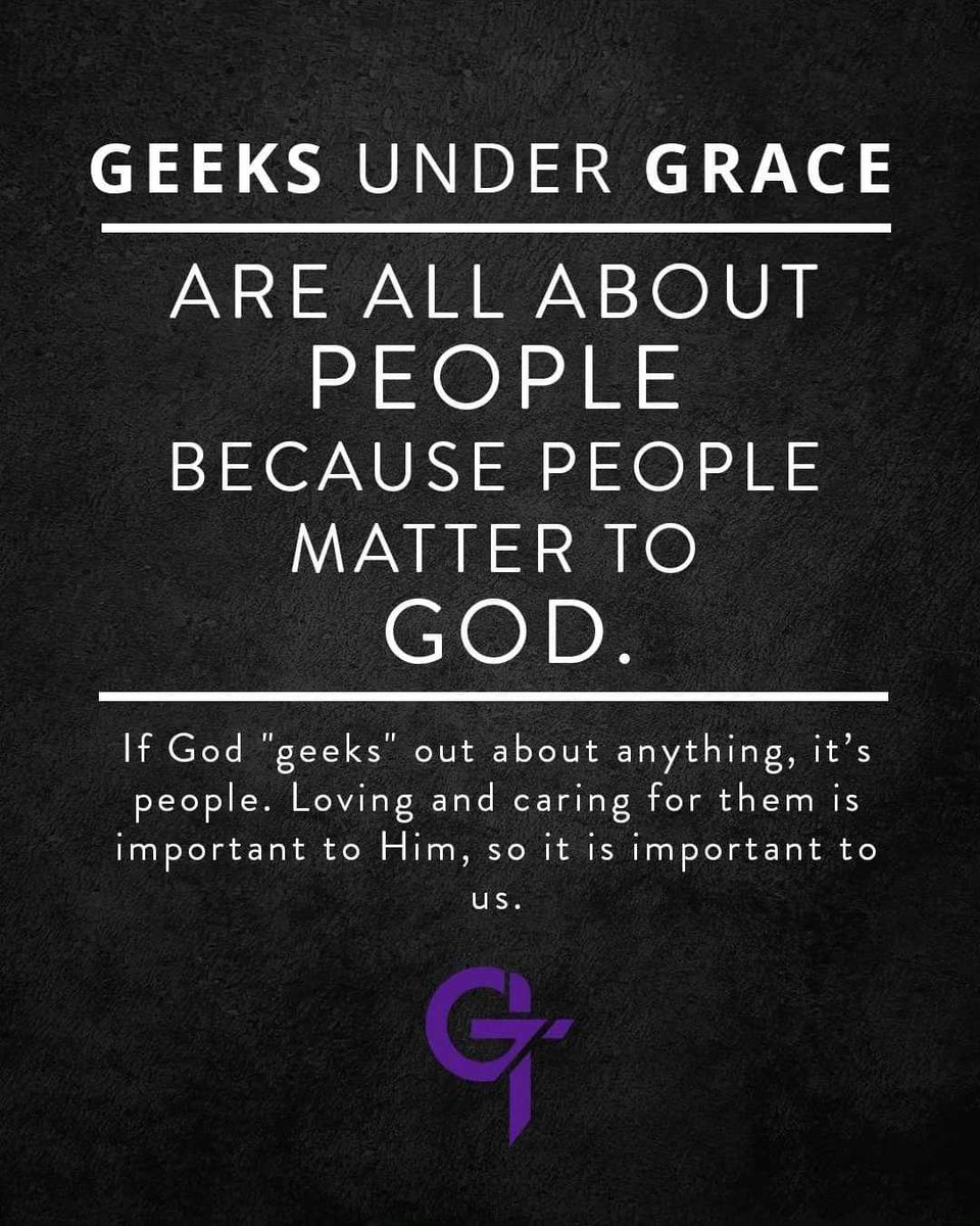 GeeksUnderGrace's tweet photo. Do you consider yourself a Geek Under Grace? Here are some things we Geeks Under Grace stand for!
#GeeksUnderGrace https://t.co/43shieus7b