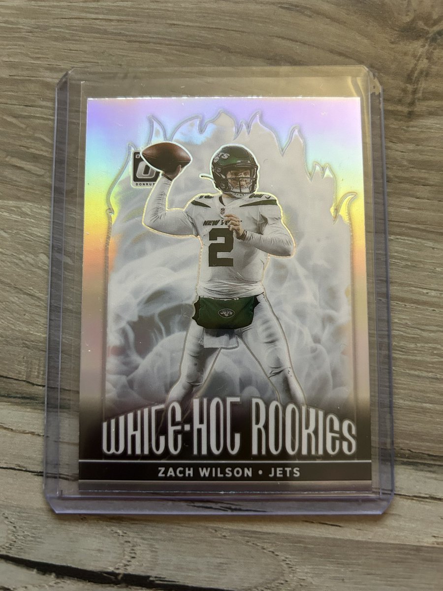 Zach Wilson Rookie $1  (stack available) @HobbyRetweet_ @Hobby_Connect https://t.co/QGmKPCanVm