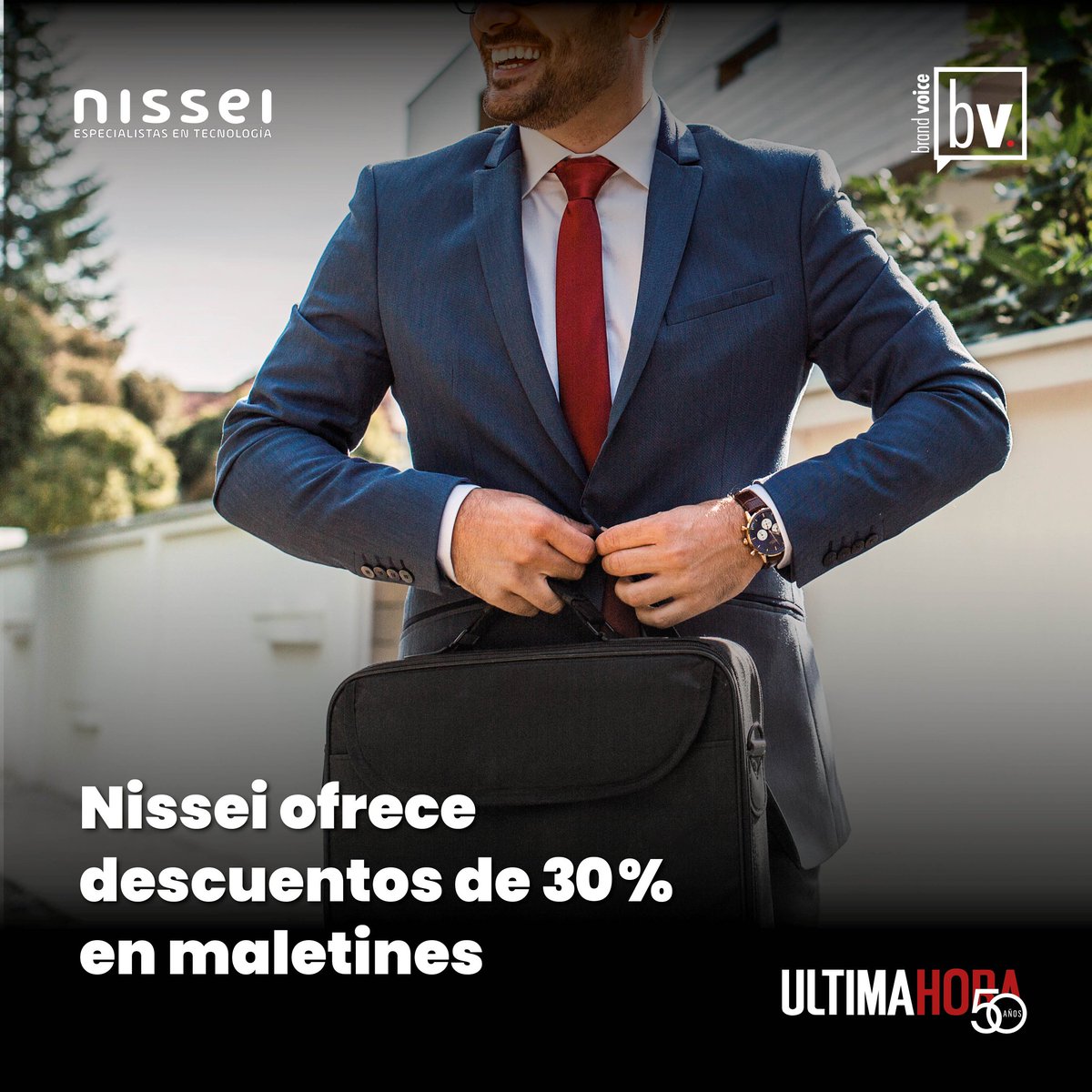 UltimaHoracom's tweet photo. #BrandVoiceÚH | Los maletines son ideales para proteger y trasladar notebooks. La tienda @nisseiparaguay trae una promoción exclusiva para equiparse. Disfrutá de este beneficio hasta el 31/07.
Seguí leyendo y conocé más. https://t.co/IVX9a2jU5o