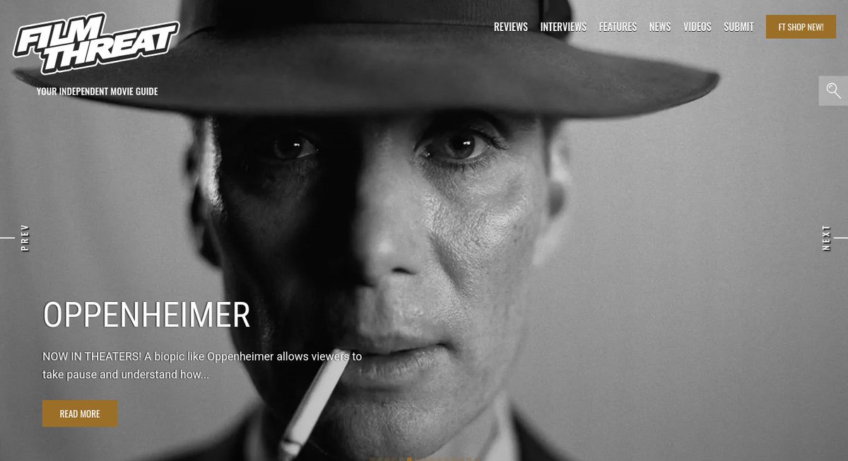 “…artistically presents the conflict and humanity of Oppenheimer as a profound visionary…” Sabina Dana Plasse is blasted by the power of Oppenheimer.
filmthreat.com/reviews/oppenh… #Oppeneheimer #OppenheimerFilm #OppenheimerMovie