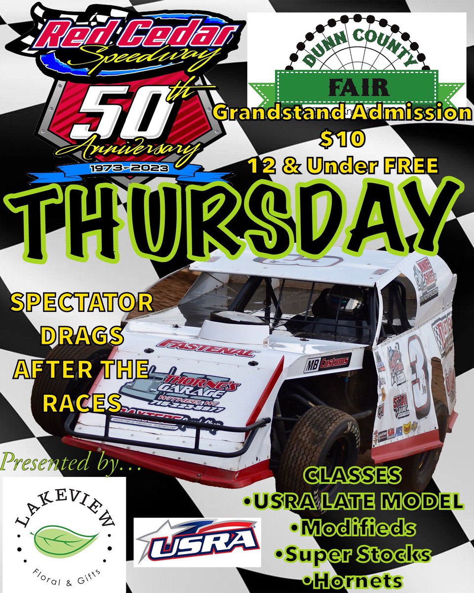 Thursday Night Racing at the Fair!!