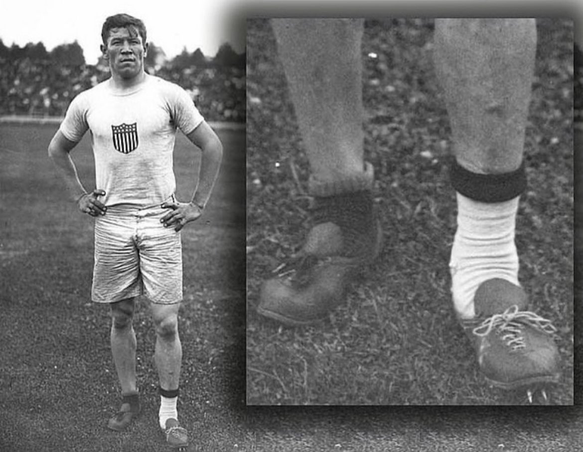 Jim Thorpe, a celebrated Native American athlete hailing from Oklahoma, achieved fame as an Olympic Gold medalist and is often regarded as one of the greatest athletes in history. In 1912, he represented the United States in the Olympics held in Sweden, where he was joined by