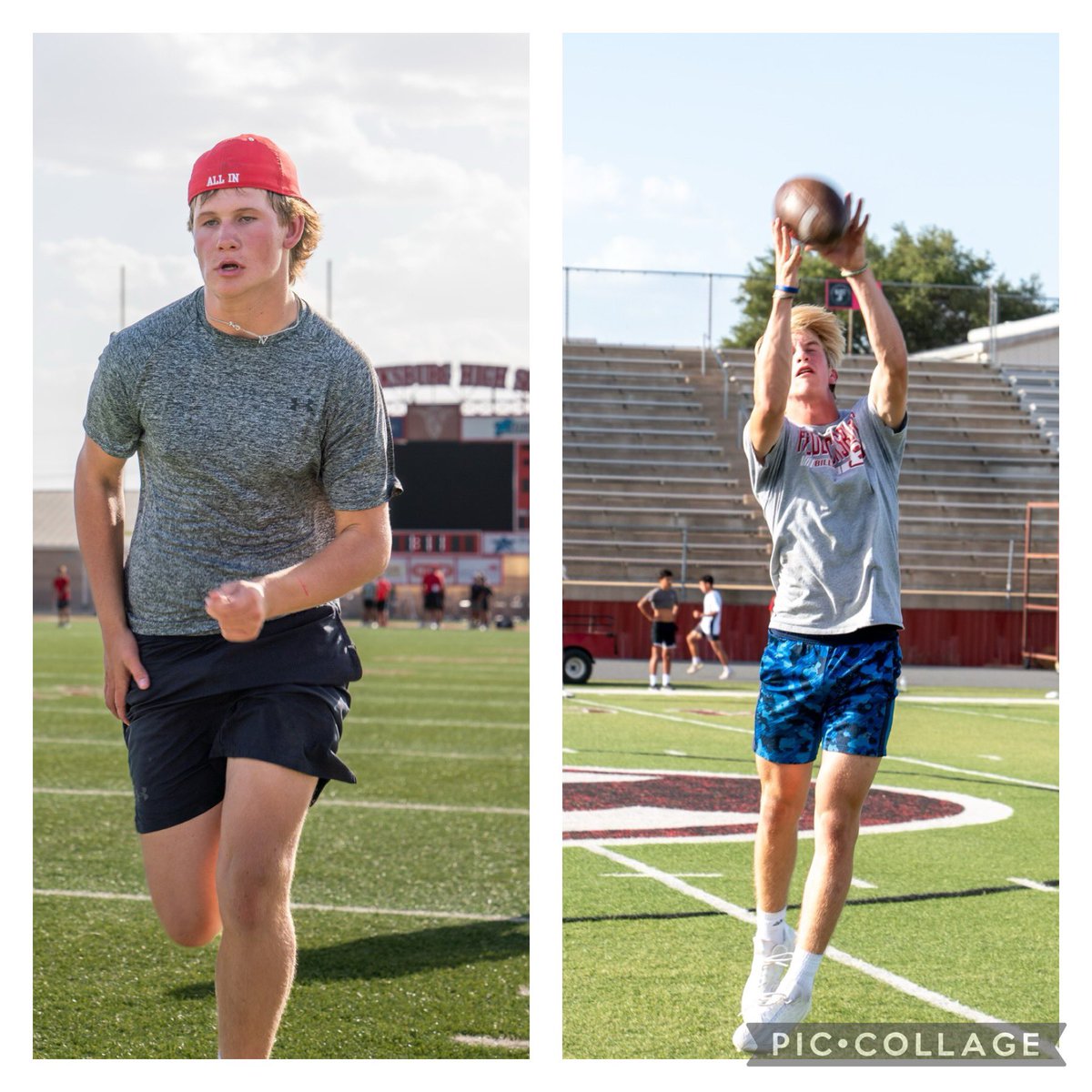 BillieFootball's tweet image. Day 1 of our 7th, 8th and 9th grade camp was a HUGE success. Lots of guys putting in hard work to get ready for the season. Looking forward to 2 more days with this group. #WorkToWin @billiesports