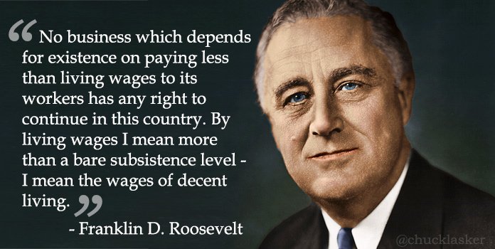 HarryRBurger's tweet image. That was the original reason for creating the #MinimumWage - 1 man works 40 hours, his wife &amp;amp; 2 kids live comfortably off what he gets paid, ANYWHERE IN AMERICA.