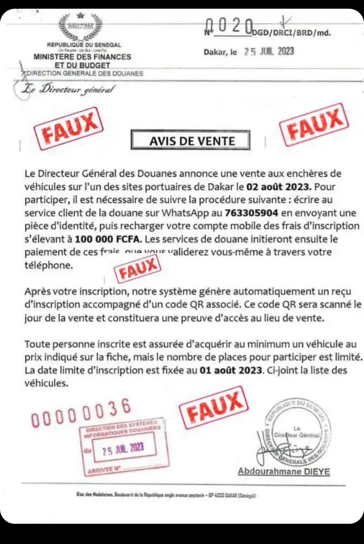 motorstrade221's tweet photo. 🚨🚨🚨
@DouaneSenegal 
#Senegal https://t.co/q7y4rUpT3I
