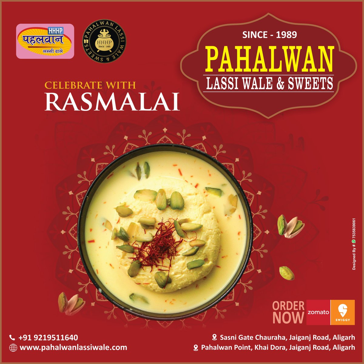 PahalwanLassi's tweet photo. Delicious and high-quality at the same time.
*
*
*
*
*
*
*
#rasmalai #rasmalailove #jalebi #kajukatli #kajukatli #milkcake #soanpapdi#gulabjamun #GulabJamunDelight#Haldirams#puff #patties#karachi #Ghewar #monsoon #namakpare #mathri #shakes #Barfi #kesarbati #ladoo #ladoos #dhokla https://t.co/Wfyvh0TMjg