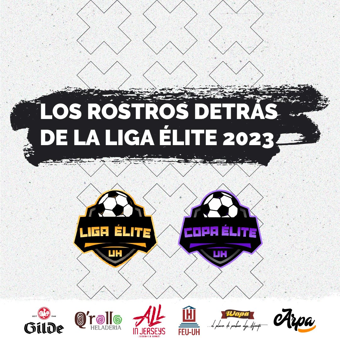 LigaEliteUH's tweet photo. Si tenías curiosidad🫣 por conocer los rostros detrás de la Liga Élite UH 2023🏆: aquí te presentamos al equipo q hace posible la magia✨ del mejor evento deportivo del verano❤️ https://t.co/JVVEeB6BFV