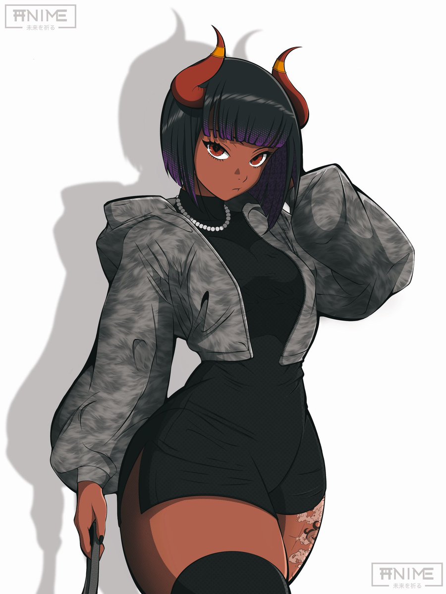 MikeSins3's tweet photo. #oc #Mika #Procreate #anime #waifu https://t.co/riNHXuXUey