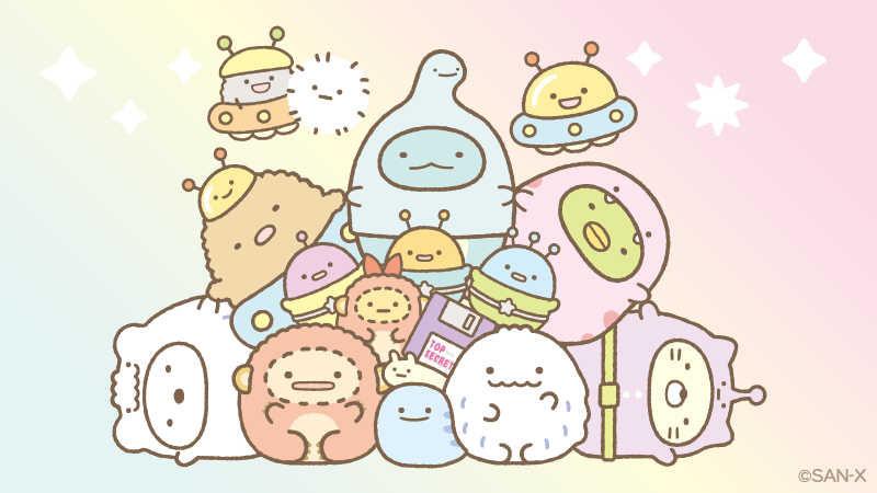みんなでポーズ♪
#ふしぎなおともだち 