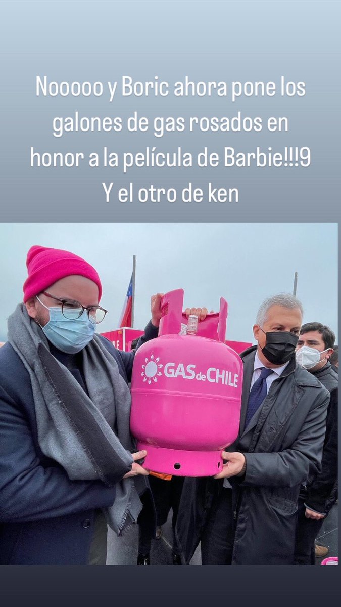 MichelleIv0nne's tweet photo. #boric #Barbie #chile #gobierno #izquierda #fakenews https://t.co/ME4G468MfN