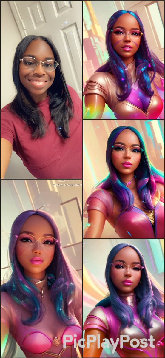 ebonykgray's tweet photo. Which Barbie filters do u like the most ✨💖 #fyp #single #interracial #blackgirlrock #interracialsingles #curvy #wmbw #bwlm #swirllove #swirl #selfie #selflove #smile #tiktokdance #viral #trending #xyzbca  #tiktok #tiktokchallenge #barbie https://t.co/6oBuOwPE50