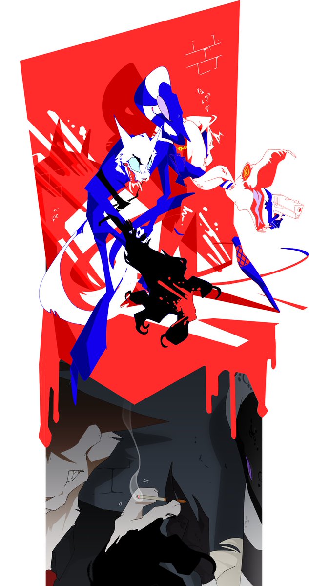catphantoms's tweet photo. NIGHT SHIFT

attack for MagnumOpus

#artfight2023 #teamvampires https://t.co/eTKf8FUfXg