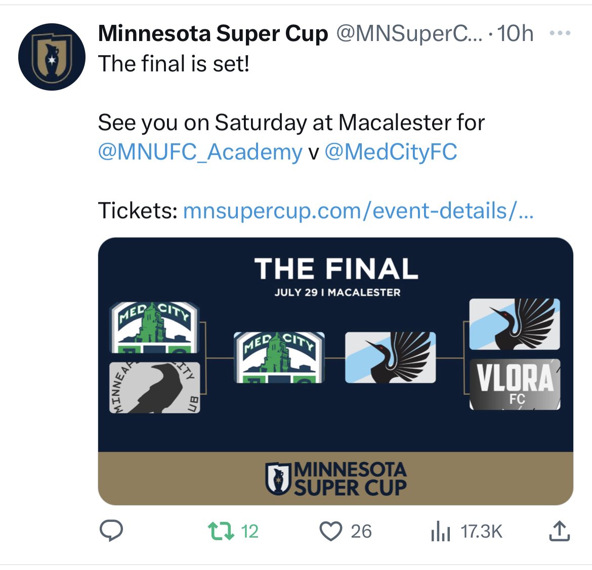 fanendo's tweet photo. Proud of the boys, 1 more for the 🏆 ! https://t.co/0258zevMXZ