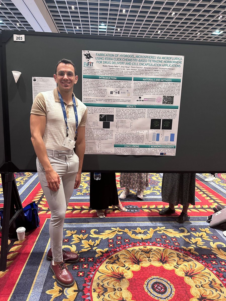 SantosLab_UMCG's tweet photo. You are still very welcome to have  a look to the awesome works of my PhD students, #Maria, Giuseppina @giusmolinaro, Ruben @rubn_pareja, and #Gabriela.  Posters @CRSScience #CRS2023
Extremely proud of all of you! 👏👏 https://t.co/wfqgQdazv2