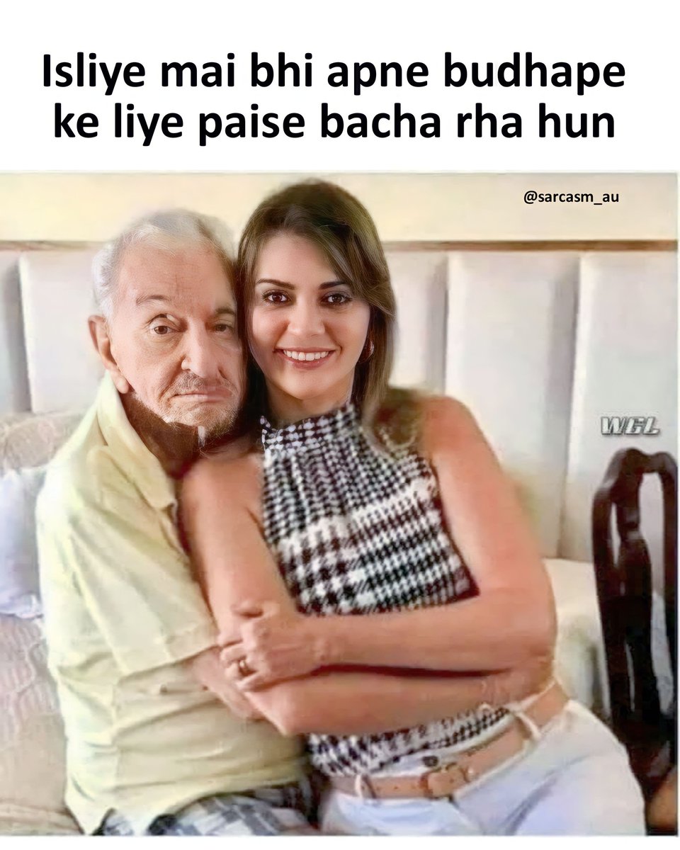 sarcasm__au's tweet photo. अपने बुढ़ापे के लिए पैसे बचाना शुरू कर दो 😂
#BBNaija #memes #jjk230 #memecoin #trending https://t.co/wBfaLRrBrp