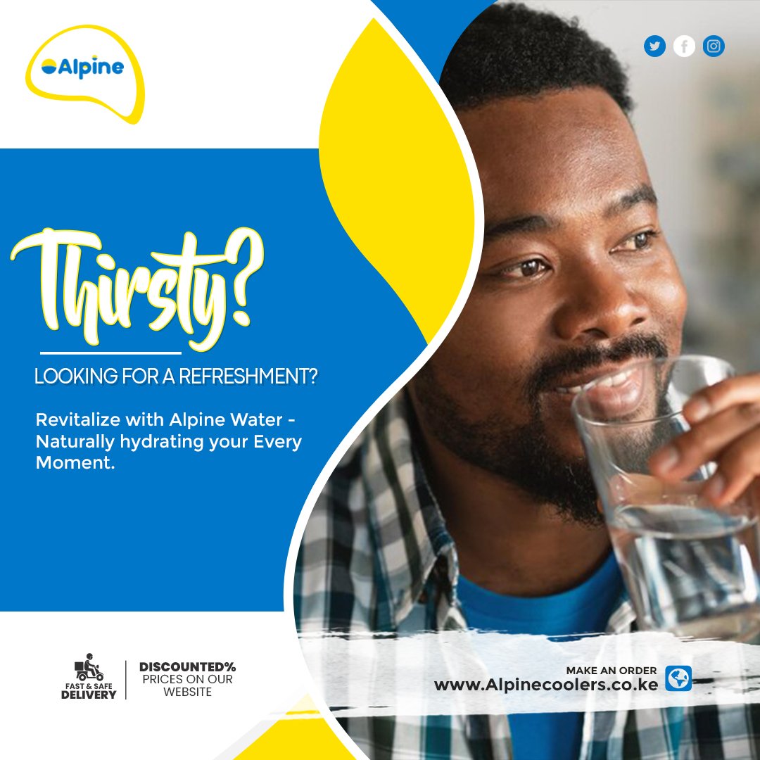 alpinecoolers's tweet photo. Indulge in the crisp taste of nature's finest hydration. π§
Stay revitalized and energized, one sip at a time!
Order Via: https://t.co/eODqgQ2xUa
#AlpineWater
#PureRefreshment
#StayHydrated https://t.co/3j4NTW1Pn7