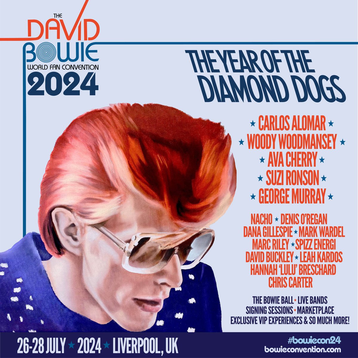 David Bowie World Convention 2024 in Liverpool
https://t.co/KSRIQcmh4m https://t.co/2GdVdkpluz