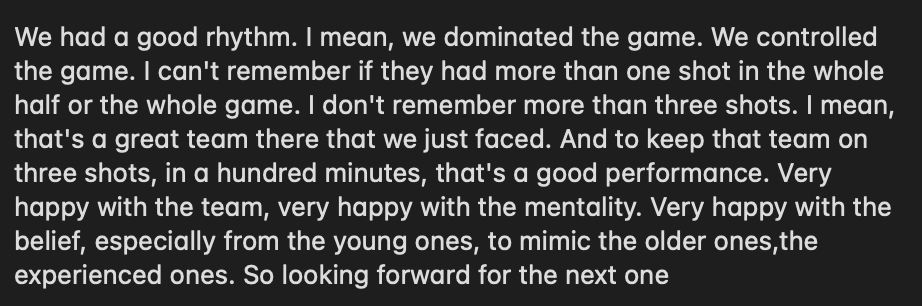 tayvincent6's tweet photo. #USWNT Vlatko Andonovski on the lack of subs in the second half and what went into that decision. (NED did have 5 shots in the match) https://t.co/rt8Lqo2dTB