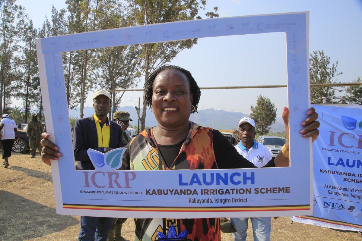 The purpose of ICRP-Kabuyanda Irrigation Scheme will be to support farmers to have all these farm crop production  all the year. #ICRPLaunch #IsingiroDistrict