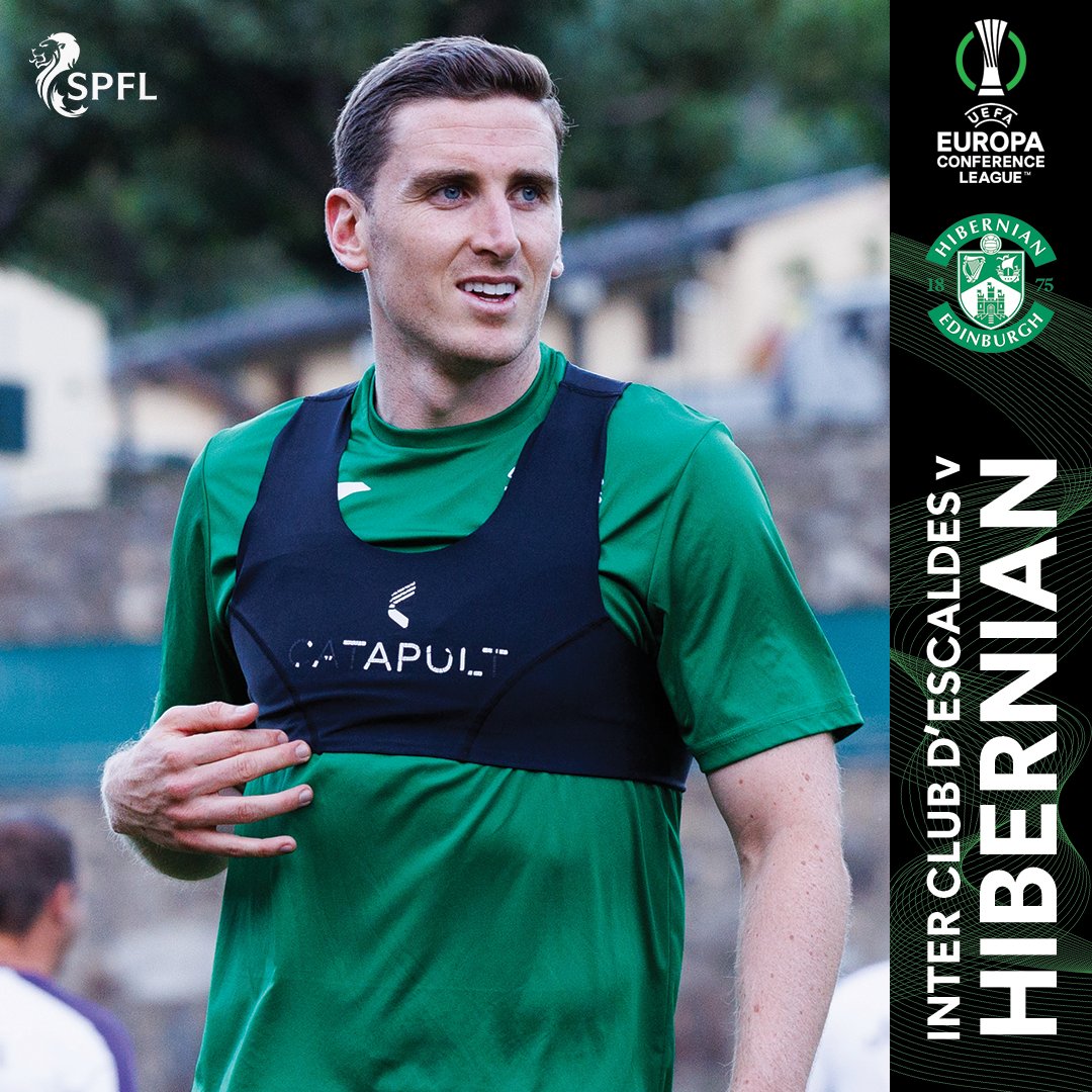 spfl's tweet photo. Good luck to @HibernianFC who face Inter Club d'Escaldes 🇦🇩 in #UECL QR2 action this afternoon (4:00pm kick-off).

RT if you're backing Hibs! 🥬

@europacnfleague https://t.co/efB1ueRnHX