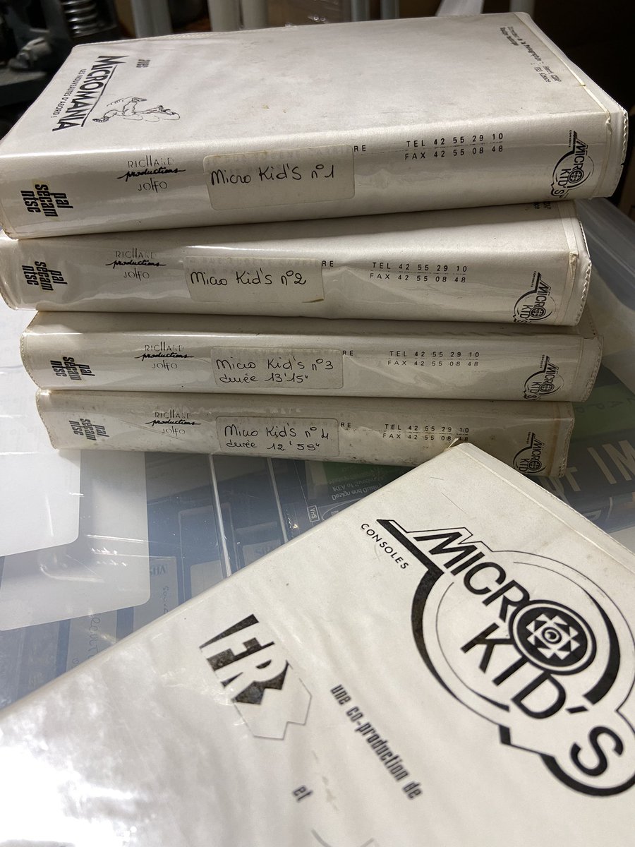 Comme teasé un peu hier, j’ai eu l’immense privilège de rencontrer <a href="/JMBlottiere_RTC/">JM Blottiere</a> de passage en France. Il m’a confié ses archives Tilt et Micro Lid’s. Très chouette vidéo à venir et gros boulot d’archivage en perspective. On aura besoin de vous. :)