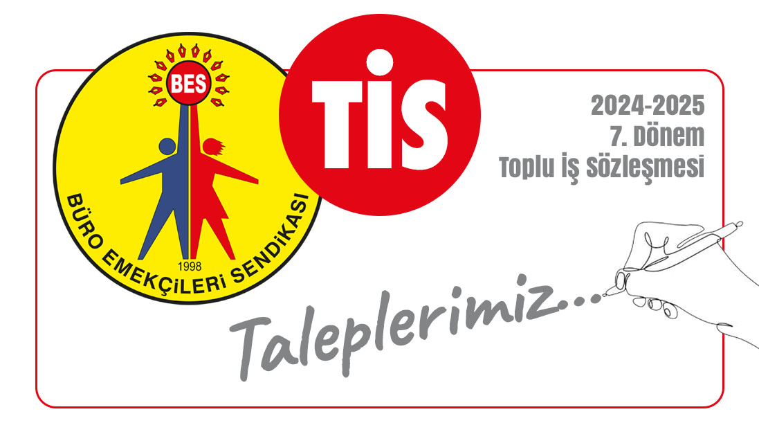 Büro Emekçileri için #TİS taleplerimiz: ⤵️
bes.org.tr/tis-2023-2024/

#BirlikteKazanacağız 
Kararlı mücadele, kazanımlı toplu iş sözleşmesi için #BESteBirleşelim