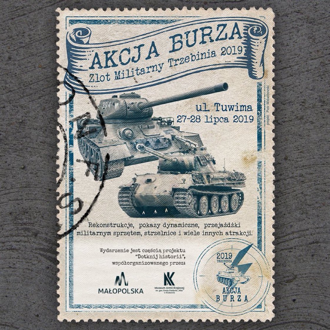 MarzenaBrejnak's tweet photo. #27lipca i #28lipca w Trzebini odbędzie się Zlot Militarny. Rekonstrukcje bitew, wystawy, zabawy militarne i wiele innych atrakcji. https://t.co/pJhURndupc