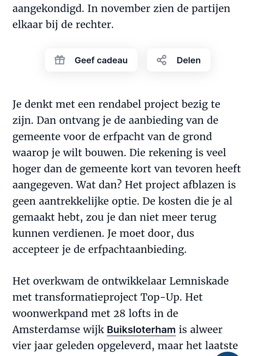 Stichting Erfpachters Belang Amsterdam (SEBA) tweet media