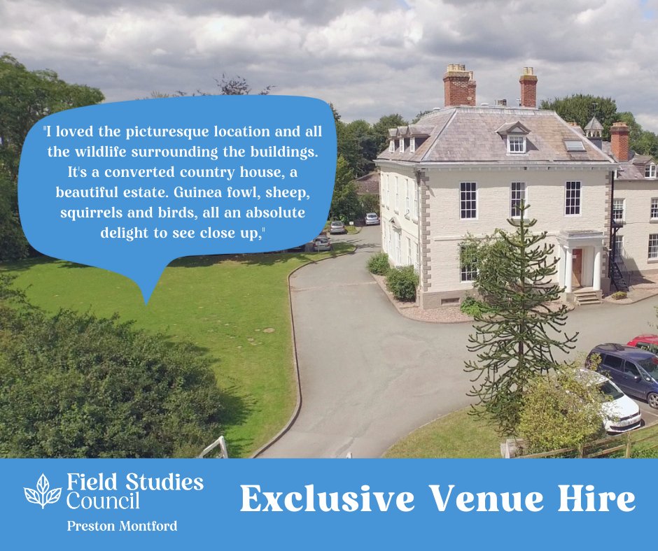 FieldStudiesC's tweet photo. Late Availability‼️
@PrestonMontford, Shropshire.
10% off the following stay:
📆Friday 4th August - Monday 7th August
☎️ 01743 852100
💻 enquiries@field-studies-council.org
Website: 👉https://t.co/0R6Hq116UK
#VenueHire #GroupAccommodation #FaithGroups https://t.co/tZhHqB4ldv