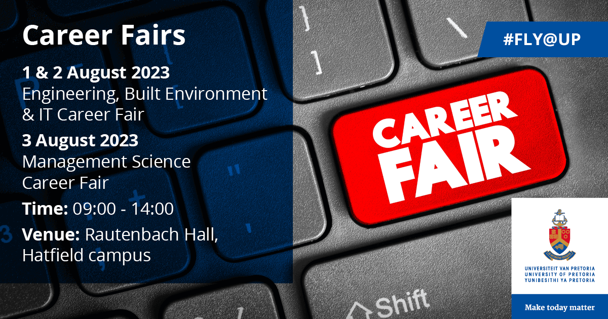 UPTuks's tweet image. Ready to make a career move? Don't miss out on our upcoming career fairs for UP EBIT and EMS students and grads – engage with recruiters, connect with potential employers, and find incredible opportunities! Get ready for work and #FLYatUP #TheUPWay.