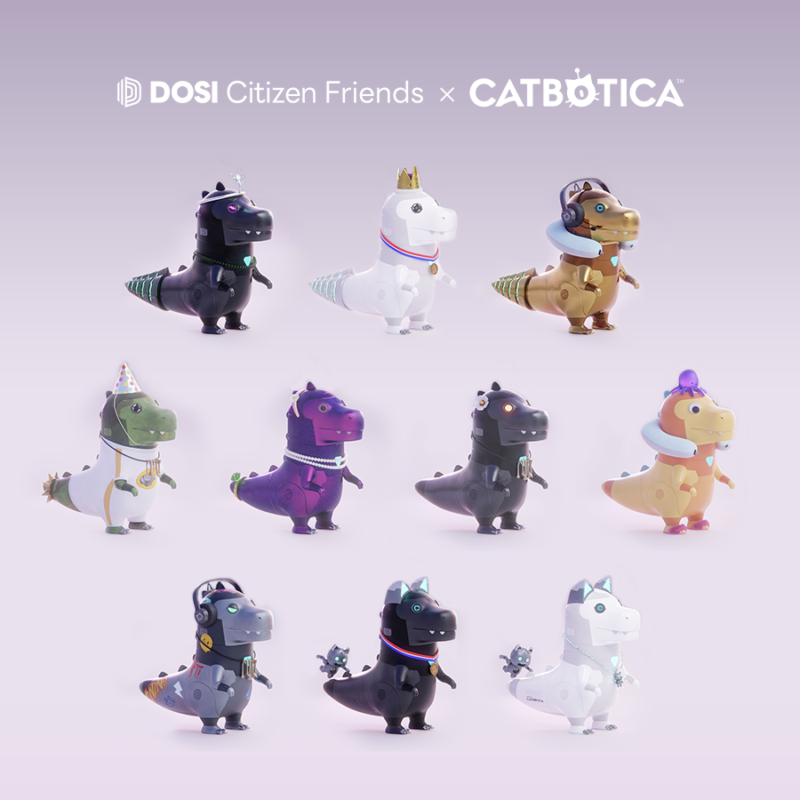 DOSI_official's tweet photo. 📢Find Special RoboRex with DOSI Citizen x CATBOTICA Season 2
 
Find these special rarity RoboRex & Get +50,000 DON! Stay Tuned!😎

-

📢DOSI Citizen x CATBOTICA Season 2 와 함께 스페셜 RoboRex를  찾아라!

아래 스페셜 레어리티 RoboRex를 획득하면 +50,000 DON 추가보상 획득이 가능합니다. 커밍 쑨!