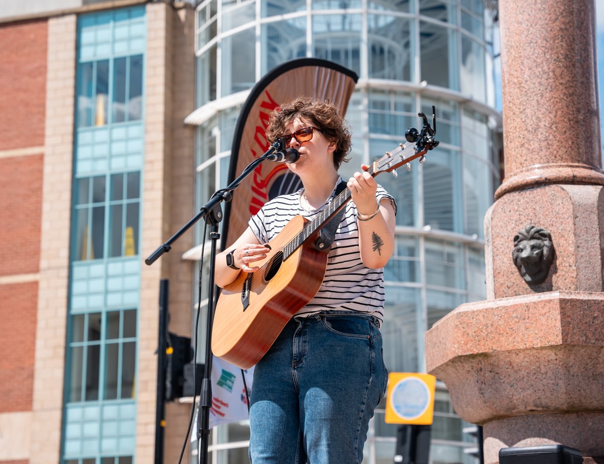 SunderlandUK's tweet photo. A network of new busking spots is set to bring live music to Sunderland city centre  🎸 🎵 

The five new spots are being introduced to enhance the atmosphere and vibrancy of the city, giving buskers a designated place to play music.

Find out more 👉 https://t.co/BPOhb3w1uN https://t.co/ZvsJwNQ16B