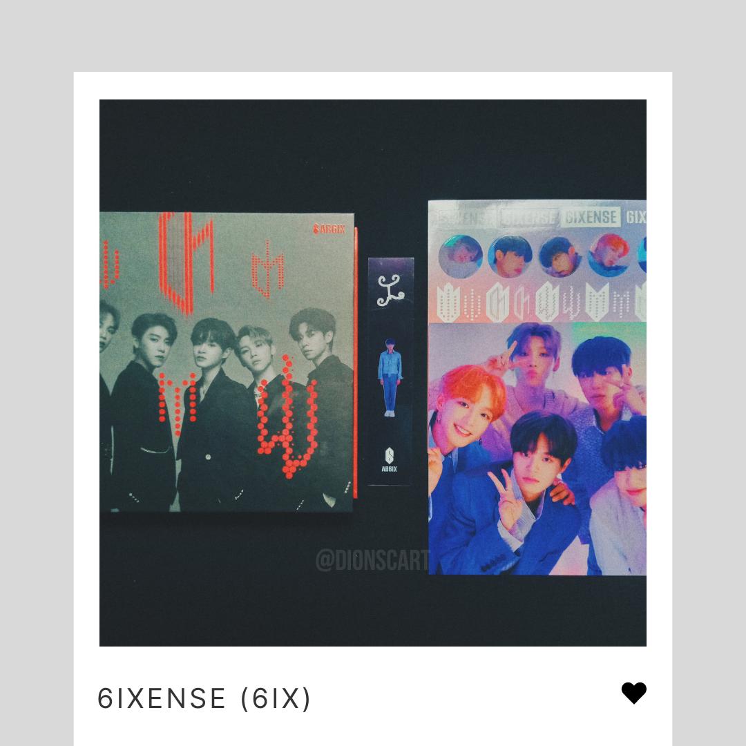 dionscart's tweet photo. WTS LFB #dionsells

AB6IX 6IXENSE
- UNSEALED album (6IX ver.) 

✧ 200 php
✧ dm for more info 

✭Rcbyt: https://t.co/vIq9fVs35n
mop: GCASH
mod: SCO / LBC

ic onhand https://t.co/VUbajBte4O