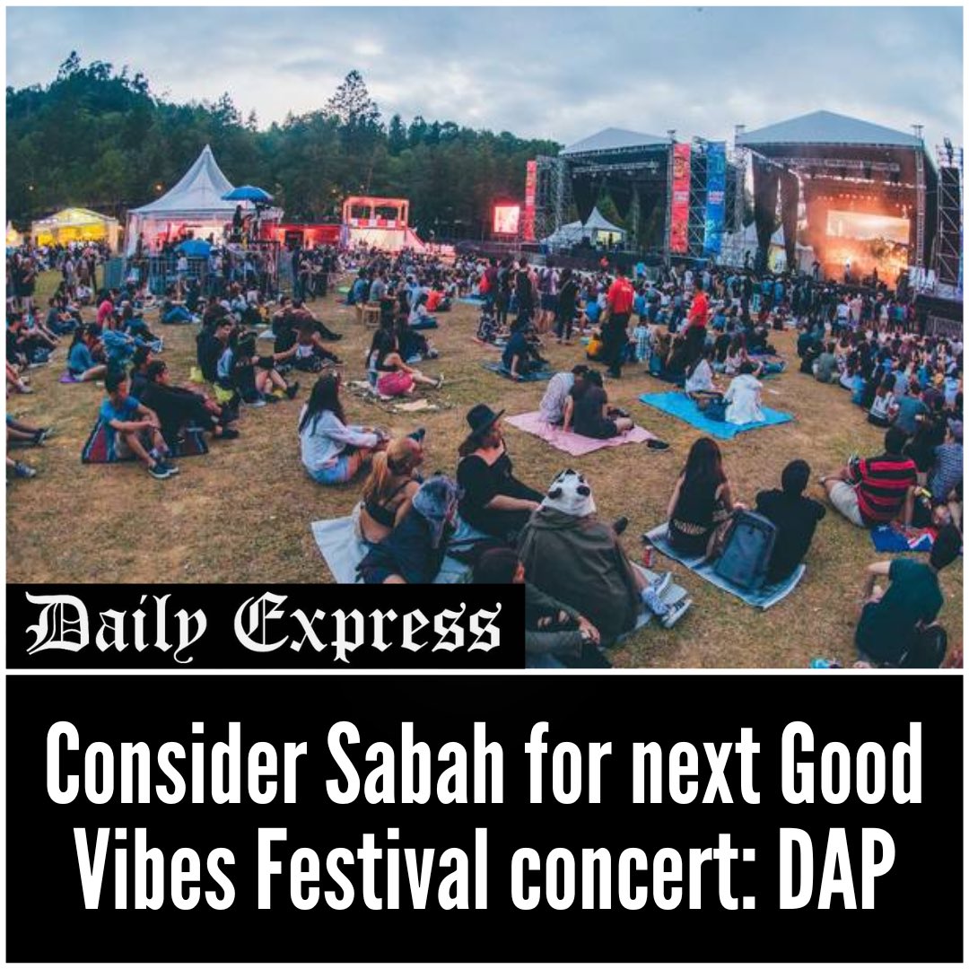 DailyExpress_MY's tweet photo. KOTA KINABALU: DAP Socialist Youth (DAPSY) Sabah Secretary Chan Loong Wei extended an invitation to the Good Vibes Festival organisers to consider Sabah as a potential location for their event next year. https://t.co/Tu71vfPGTf