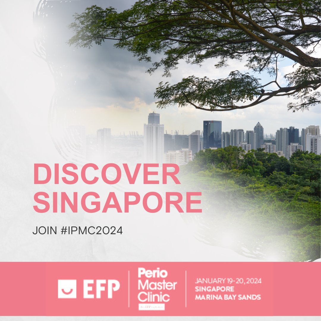 PerioEurope's tweet photo. Are you ready to witness the latest advancements in #periodontology and #orthodontics? Mark your calendar for International Perio Master Clinic 2024, to take place on 19-20 Jan in Singapore. #EFPerio #PerioMasterClinic #IPMC2024
https://t.co/uRQRTqySLq https://t.co/6lVRIZxQTF