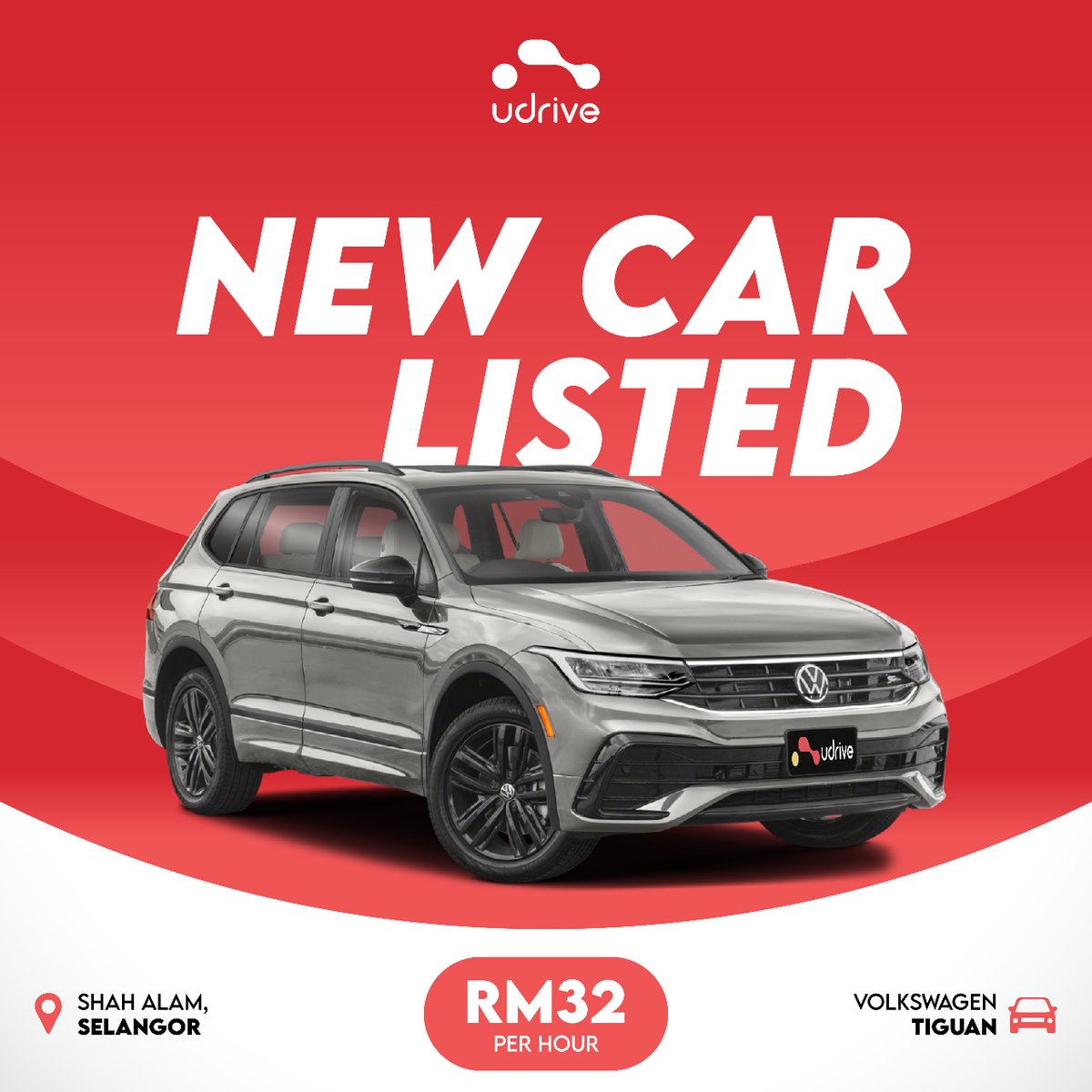 udrivemalaysia's tweet photo. Discover the hottest addition to our fleet! 🚗

Check out the latest addition to our car rental marketplace, say hello to the new star on the UDrive platform. Book now and experience the thrill firsthand! #CarRentalMalaysia #UDriveMalaysia https://t.co/8EJAQkdJpY