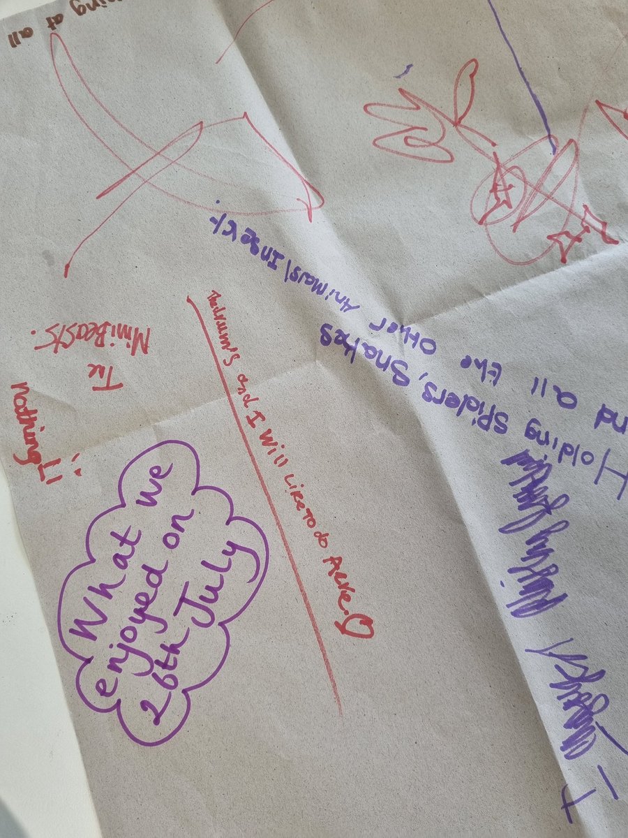 JoVenables1's tweet photo. What we have enjoyed so far, in the first 3 days of @DiscoveryHols @MerrydaleJunior We've been very busy! @ActiveLLR @Discoverytrust Heading into Thursday with smiles and energy! #clay #environmentcraft #football #polydrons #jdbugs #HAF2023 https://t.co/aHVPiY9K58
