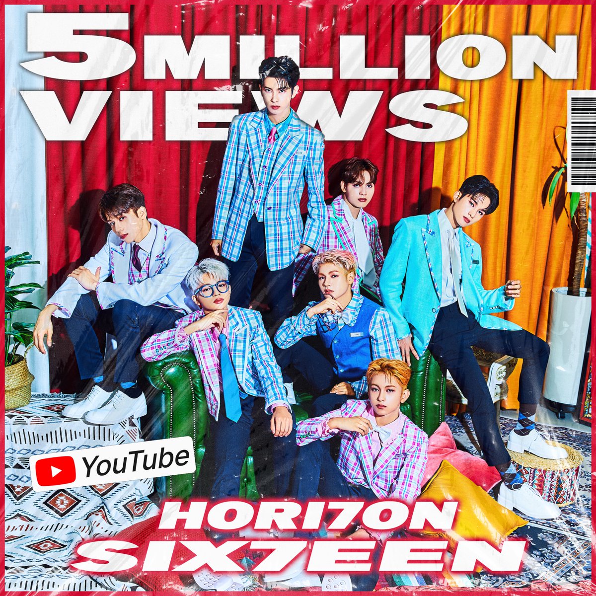 HORI7ONofficial's tweet photo. HORI7ON 'SIX7EEN' MV 5M views on Youtube 🔥🔥

#HORI7ON_SIX7EEN_MV
#HORI7ON #호라이즌 #SIX7EEN https://t.co/2rSxqOGHMl