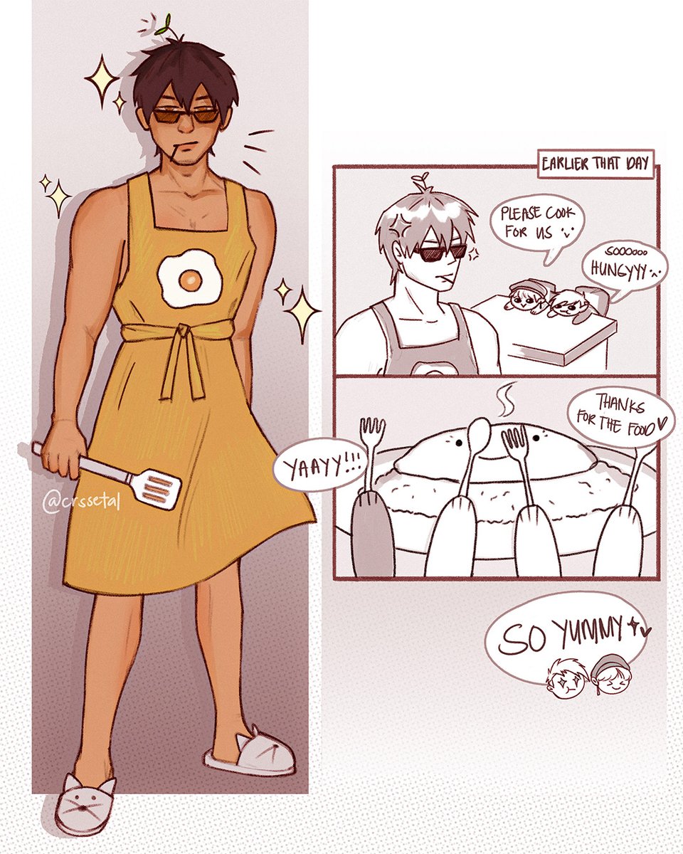 trigun mini-comic
he's wearing boxers underneath kdsfhkskjd

#TRIGUNSTAMPEDE #wolfwood #vash #trigun #トライガン