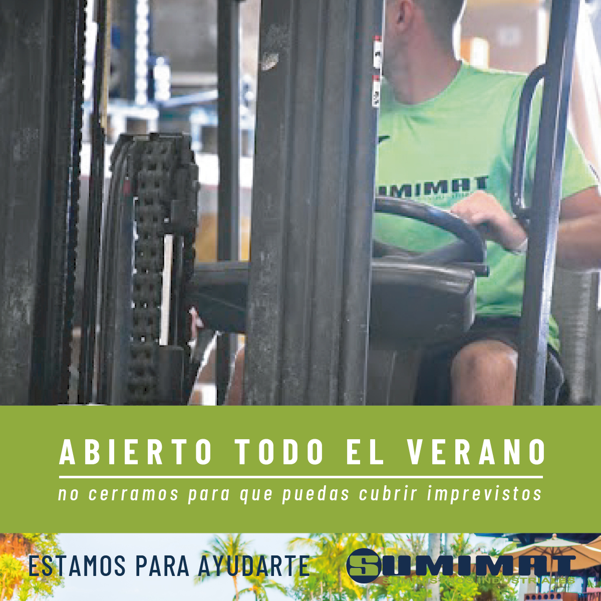 Sumimat2007's tweet photo. 👉ABIERTO TODO EL VERANO
Deja la compra hecha y disfruta.
Pero NO CERRAMOS para poder cubrir tus imprevistos.
📞964 10 09 02
📩sumimat@sumimat.com
Descarga aquí nuestro catálogo: https://t.co/ooGDOvoY8L y haz tu pedido.
#suministrosindustriales #verano #sumimat https://t.co/jh1lB2MBJg