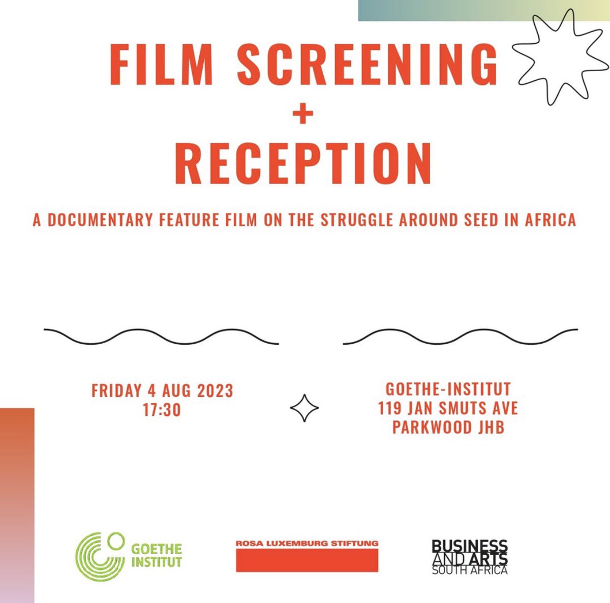 If you missed this exceptional doc at Encounters, you can catch it in JHB <a href="/goethejoburg/">Goethe-Institut JHB</a> come Friday 4 August. #TheLastSeedDoc #Documentary #foodsovereignty
