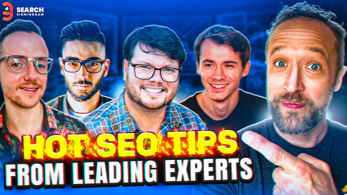 The first of three videos I'm putting together on #searchbirmingham is now live on YouTube. 

Featuring some of your favorite SEO superstars, including <a href="/craigcampbell03/">Craig Campbell</a> <a href="/Charles_SEO/">Charles Floate 📈</a> <a href="/Kasra_Dash/">Kasra Dash 💰</a> <a href="/nickfromseattle/">Nick Jordan</a> <a href="/kylebot1997/">Kyle Roof</a> and many more. 🔗 👇