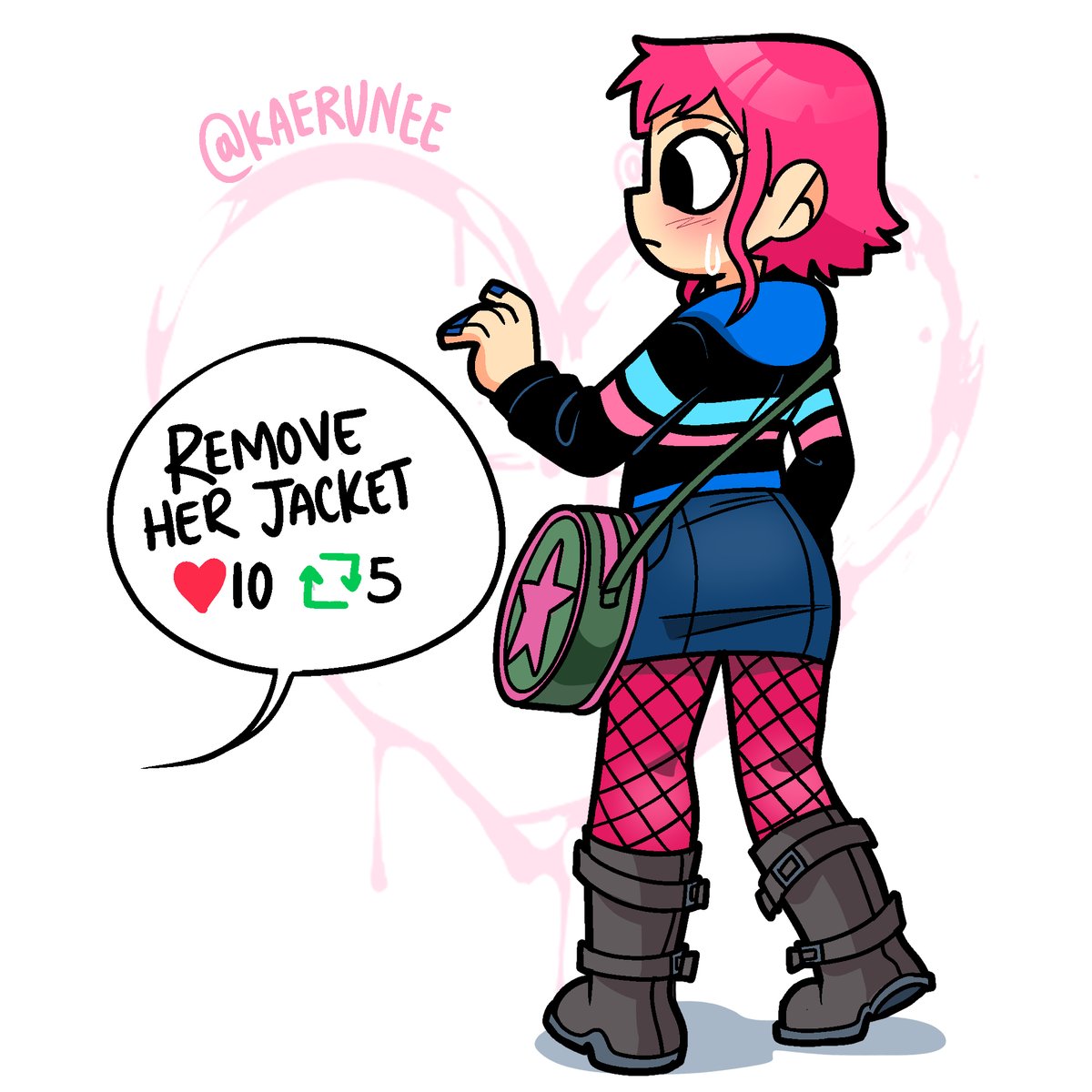 #stripgame w/Ramona! part 1!
#ScottPilgrim #ramonaflowers #ramona