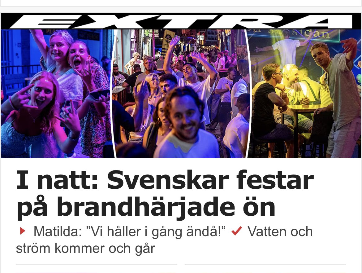 Och vi tror, tror ! att folk fattar vad som håller på att hända...