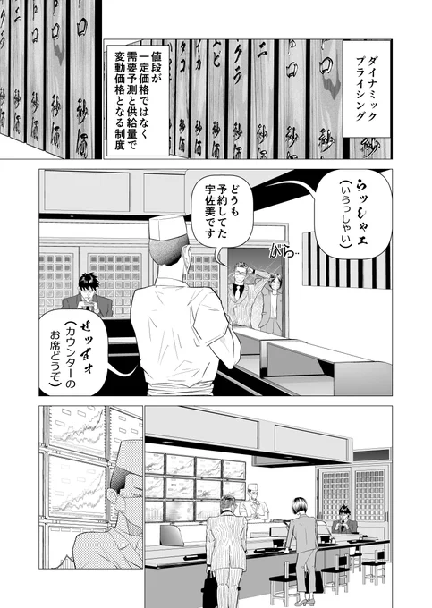 ダイナミック寿司プライシング(1/2) 