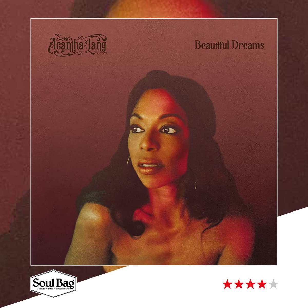 soul_bag_mag's tweet photo. [review] Acantha Lang, Beautiful Dreams🔥
★★★★
Il y a dans l’intensité et les fêlures de sa voix des traces qui renvoient à Aretha Franklin, à la jeune Mavis Staples, voire à Nina Simone, mais l’ensemble n’appartient qu’à elle...
🔗 https://t.co/sC3tCCUC9c
#new #MagnoliaBlue https://t.co/uGrJDVC6Pn