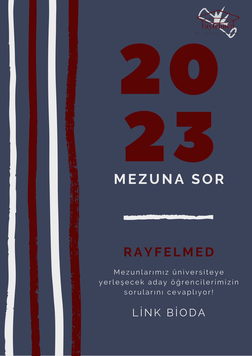 Üniversiteler ve bölümler hakkındaki sorularınızı profilimizdeki linkten WhatsApp grubumuza dahil olarak sorabilirsiniz.