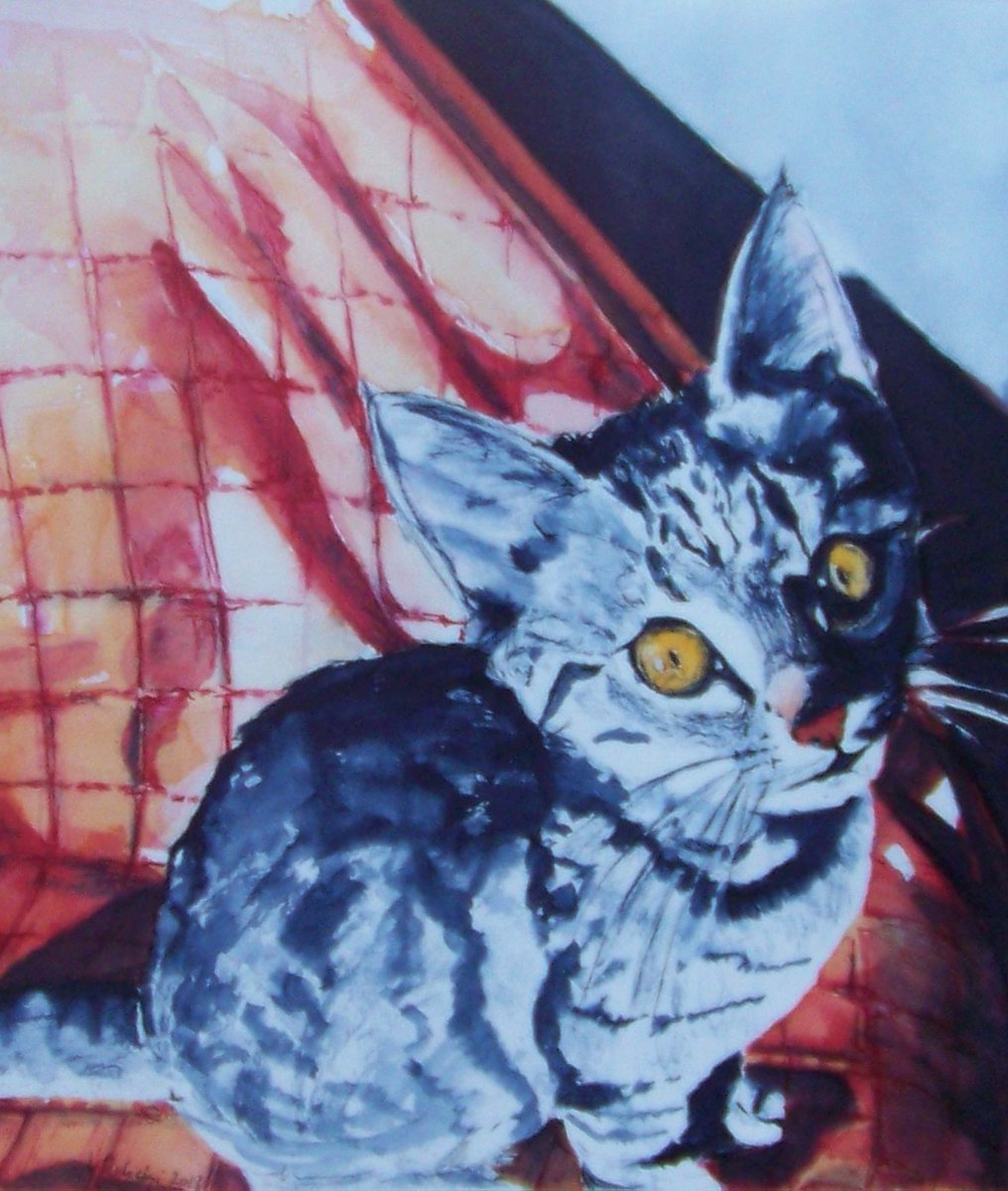 LillaVarhelyi's tweet photo. Wer möchte meine #Aquarelle günstig erwerben?🐾
25x27 cm For Sale Bei Interesse PN bitte #kunstkaufen #katzen #kunstverkauf #katze #katzenliebe #paintigs #catpainting #kleineKunstklasse #artforsale #katzen #cutecat #AnimalLovers #tiemalerei #cat #wasserfarbe https://t.co/6QLDzskh0E