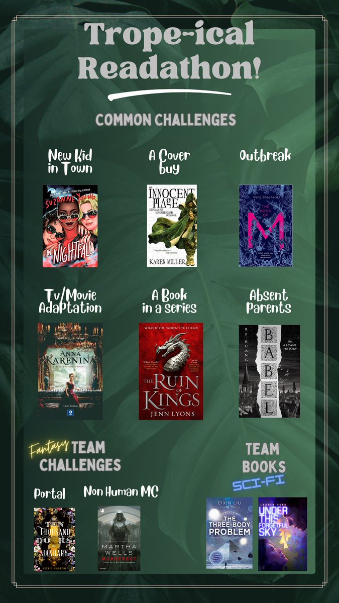 onmy_bookshelf's tweet image. My @tropeicalreads tbr! ❣️ #booktwt #bookbloggers