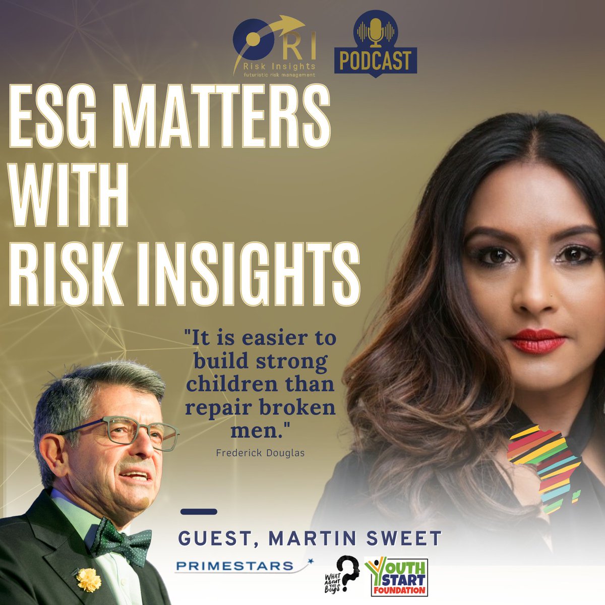 riskinsightsri's tweet photo. The ESG Matters with Risk Insights podcast is live! Listen here https://t.co/XBS1c9SbnN In the episode, we have a guest Martin Sweet, director at Primestars.
#ESGMatterswithRiskInsights #RISKINSIGHTS #ESGPODCAST #ESGMatters #RISKINSIGHTS #ESGGPS #Sustainability https://t.co/jmYrFmfb92